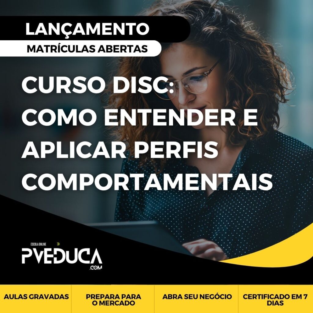  Curso DISC: Como Entender e Aplicar Perfis Comportamentais